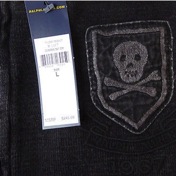 Polo Ralph Lauren Skull Bones NY Rugby Jacket NWT - Picture 4 of 8